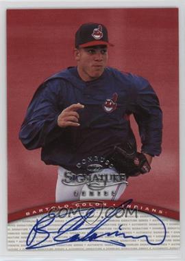 1997 Donruss Signature Series - Authentic Signatures #_BACO - Bartolo Colon