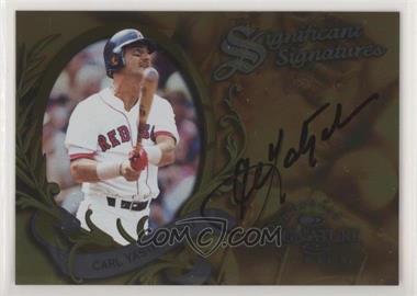 1997 Donruss Signature Series - Significant Signatures #_CAYA - Carl Yastrzemski /2000