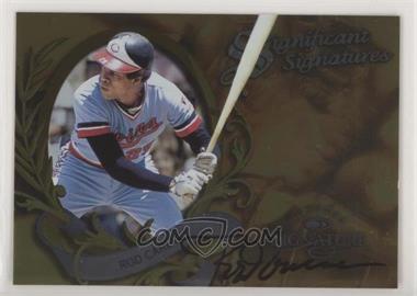 1997 Donruss Signature Series - Significant Signatures #_ROCA - Rod Carew /2000