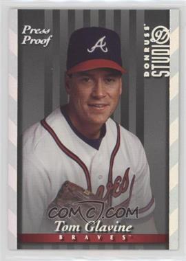 1997 Donruss Studio - [Base] - Silver Press Proof #130 - Tom Glavine /1500