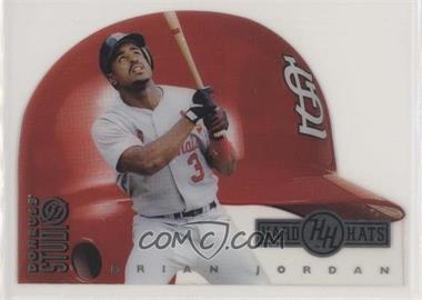 1997 Donruss Studio - Hard Hats #24 - Brian Jordan /5000