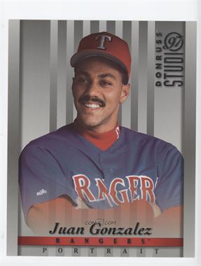 1997 Donruss Studio - Jumbo #11 - Juan Gonzalez