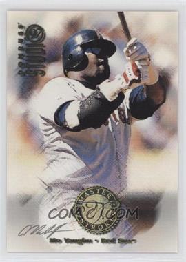 1997 Donruss Studio - Master Strokes #7 - Mo Vaughn /2000