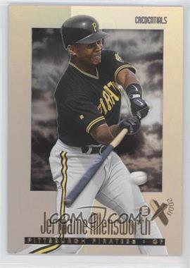 1997 EX 2000 - [Base] - Credentials #90 - Jermaine Allensworth /299