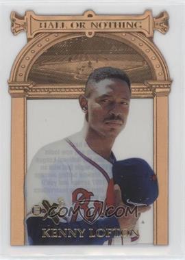 1997 EX 2000 - Hall or Nothing - Copper #20 - Kenny Lofton