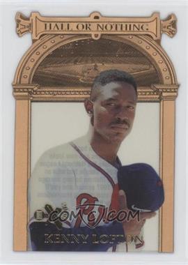 1997 EX 2000 - Hall or Nothing - Copper #20 - Kenny Lofton