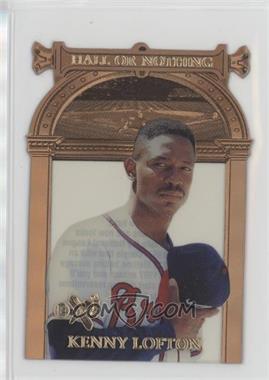 1997 EX 2000 - Hall or Nothing - Copper #20 - Kenny Lofton