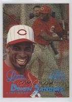 Cincinnati Reds Deion Sanders Sports Illustrated Cover Metal Print