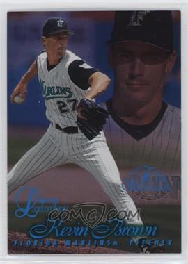 1997 Flair Showcase - [Base] - Legacy Collection Row 1 #166 - Kevin Brown /100