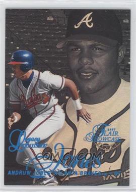 1997 Flair Showcase - [Base] - Legacy Collection Row 2 #1 - Andruw Jones /100