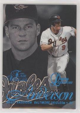 1997 Flair Showcase - [Base] - Legacy Collection Row 2 #9 - Brady Anderson /100 [Good to VG‑EX]