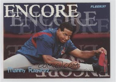 1997 Fleer - [Base] - Tiffany #713 - Manny Ramirez