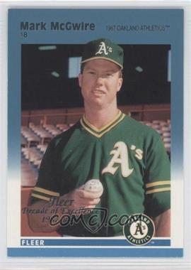 1997 Fleer - Decade of Excellence - Rare Traditions #7 - Mark McGwire
