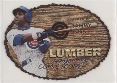 1997 Fleer - Lumber Company #16 - Sammy Sosa