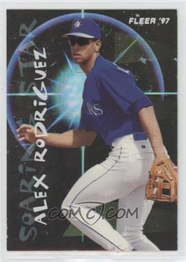 1997 Fleer - Soaring Stars - Glowing #11 - Alex Rodriguez [EX to NM]