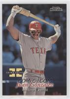 Juan Gonzalez #/500