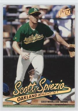 1997 Fleer Ultra - [Base] - Gold Medallion Edition #G115 - Scott Spiezio