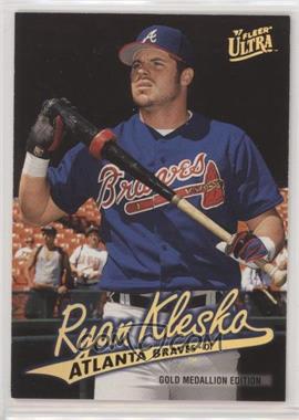 1997 Fleer Ultra - [Base] - Gold Medallion Edition #G155 - Ryan Klesko