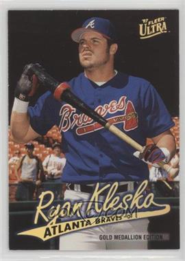 1997 Fleer Ultra - [Base] - Gold Medallion Edition #G155 - Ryan Klesko