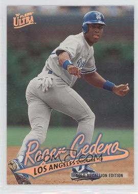 1997 Fleer Ultra - [Base] - Gold Medallion Edition #G214 - Roger Cedeno