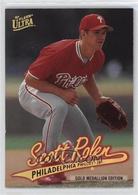 1997 Fleer Ultra - [Base] - Gold Medallion Edition #G255 - Scott Rolen