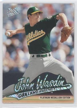 1997 Fleer Ultra - [Base] - Platinum Medallion Edition #P116 - John Wasdin