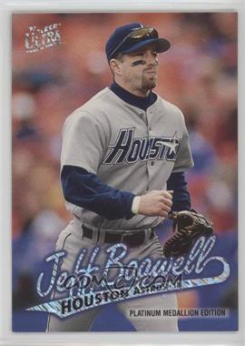 1997 Fleer Ultra - [Base] - Platinum Medallion Edition #P204 - Jeff Bagwell