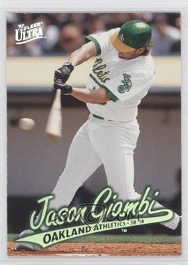 1997 Fleer Ultra - [Base] #112 - Jason Giambi