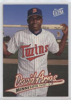 1997 Fleer Ultra - [Base] #518 - David Ortiz (David Arias on Card)