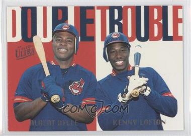 1997 Fleer Ultra - Double Trouble #5 - Albert Belle, Kenny Lofton