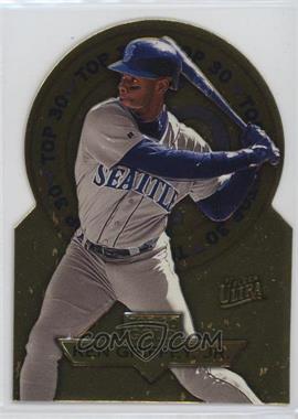 1997 Fleer Ultra - Top 30 - Gold Die-Cut #2 - Ken Griffey Jr.