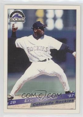 1997 Grandstand Colorado Rockies Police - [Base] #21 - Eric Young