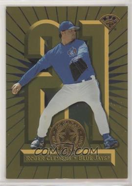 1997 Leaf - 22 Karat Gold Leaf Stars #13 - Roger Clemens /2500 [EX to NM]