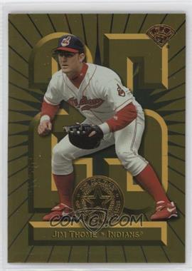 1997 Leaf - 22 Karat Gold Leaf Stars #19 - Jim Thome /2500