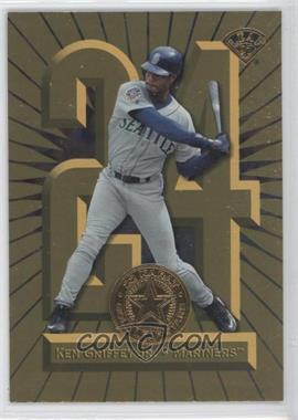 1997 Leaf - 22 Karat Gold Leaf Stars #3 - Ken Griffey Jr. /2500