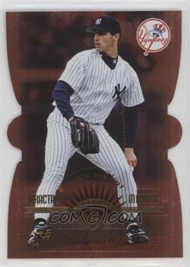 1997 Leaf - [Base] - Die-Cut Fractal Matrix #198 - Andy Pettitte