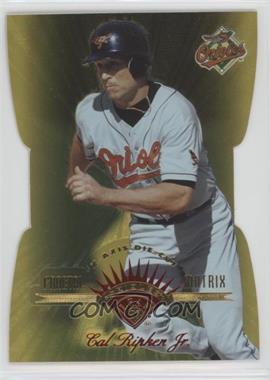 1997 Leaf - [Base] - Die-Cut Fractal Matrix #218 - Cal Ripken Jr.