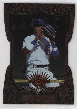 1997 Leaf - [Base] - Die-Cut Fractal Matrix #361 - Sammy Sosa