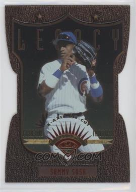 1997 Leaf - [Base] - Die-Cut Fractal Matrix #361 - Sammy Sosa