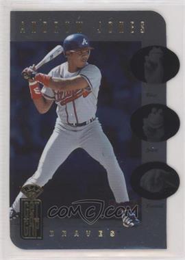 1997 Leaf - Get a Grip #10 - Troy Percival, Andruw Jones /3500