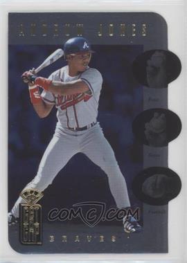 1997 Leaf - Get a Grip #10 - Troy Percival, Andruw Jones /3500