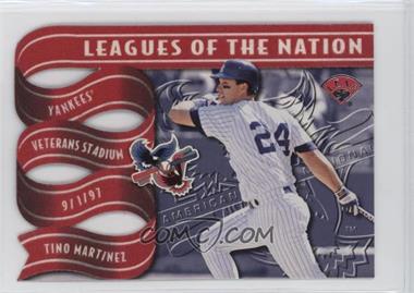 1997 Leaf - Leagues of the Nation #13 - Tino Martinez, Scott Rolen /2500