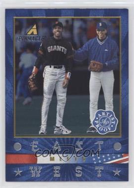 1997 New Pinnacle - [Base] - Artist Proof #184 - East Meets West - Barry Bonds, Alex Rodriguez