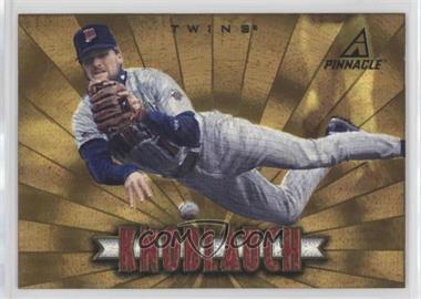 1997 New Pinnacle - [Base] - Museum Collection #108 - Chuck Knoblauch