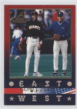 1997 New Pinnacle - [Base] #184 - East Meets West - Barry Bonds, Alex Rodriguez