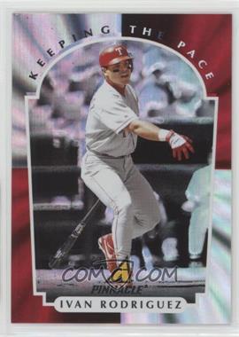 1997 New Pinnacle - Keeping the Pace #3 - Ivan Rodriguez