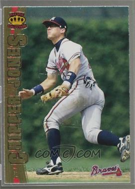 1997 Pacific Crown Collection - [Base] - Pacific XXXIII Embossing #235 - Chipper Jones [Noted]
