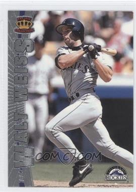 1997 Pacific Crown Collection - [Base] - Platinum Blue #292 - Walt Weiss