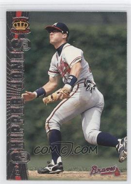 1997 Pacific Crown Collection - [Base] - Silver #235 - Chipper Jones