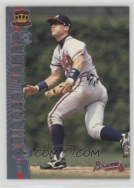 1997 Pacific Crown Collection - [Base] - Silver #235 - Chipper Jones